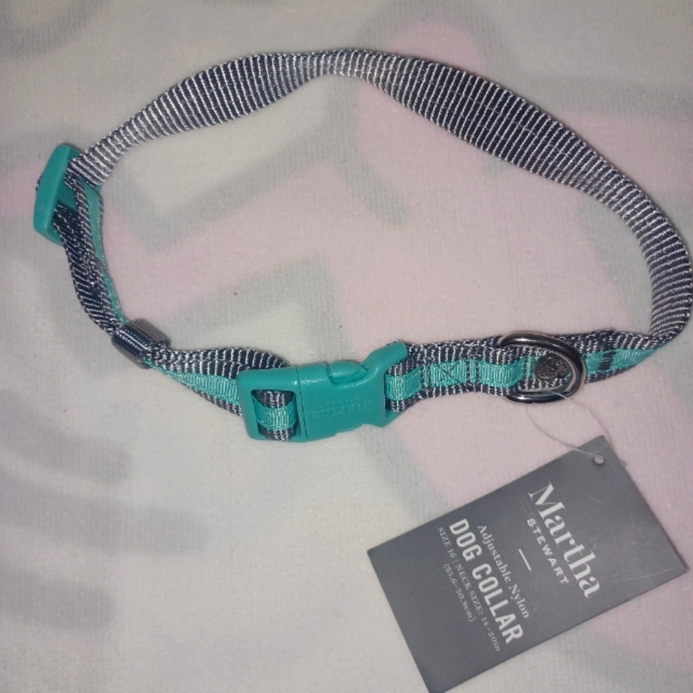 Adjustable Nylon Dog Collar